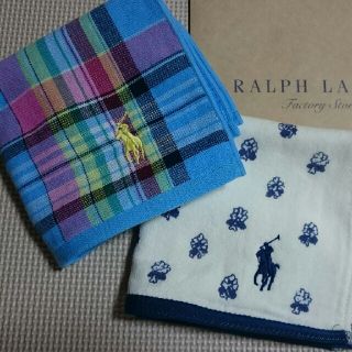 ラルフローレン(Ralph Lauren)の新品■ラルフローレン ハンカチタオル(ハンカチ)