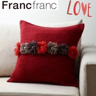 フランフラン(Francfranc)の❤新品タグ付 フランフラン【Francfranc】クリサリー クッションカバー❤(クッションカバー)