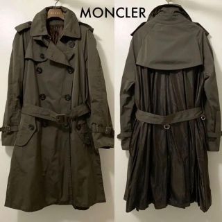 モンクレール(MONCLER)のモンクレール SHIHOKO バックフレア トレンチコート サカイ シホコ(トレンチコート)