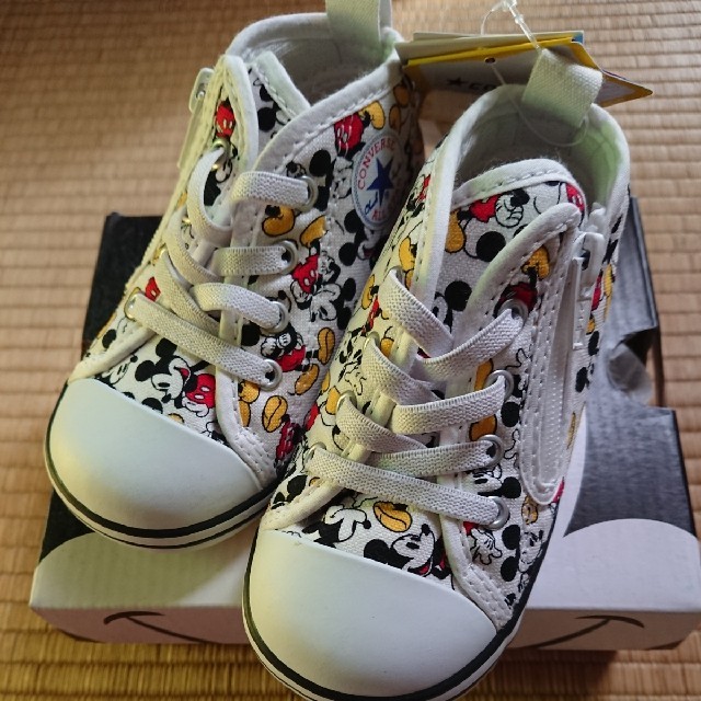 CONVERSE×ディズニー☆オールスター ミッキー 14センチ