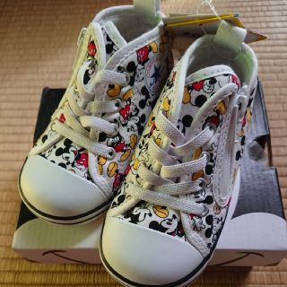 コンバース(CONVERSE)のCONVERSE×ディズニー☆オールスター ミッキー 14センチ(スニーカー)