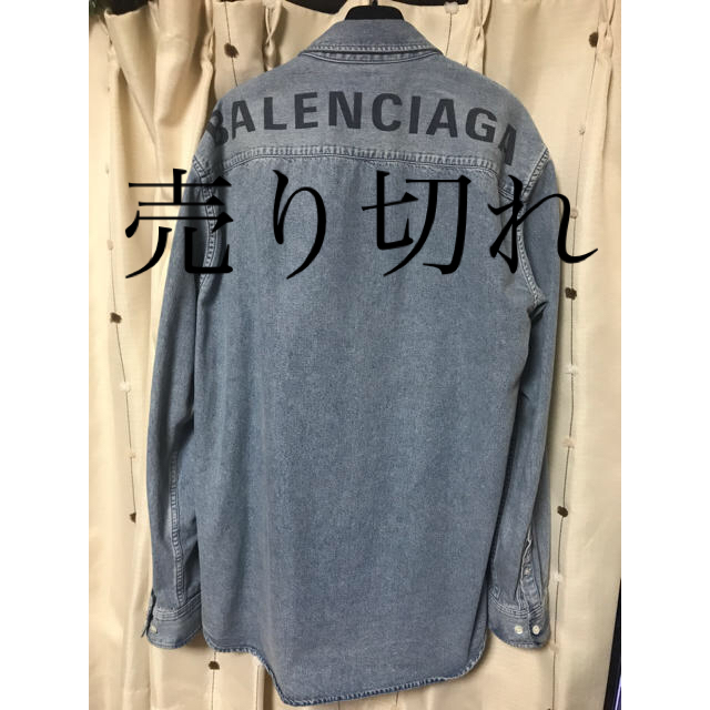 Balenciaga(バレンシアガ)のバレンシアガ ロゴデニムシャツ メンズのトップス(シャツ)の商品写真