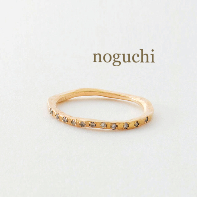 ＊ご専用です noguchi ブラウンダイヤ リング＊ノグチ タツオナガハタ