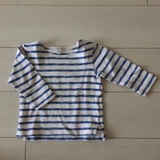 ムジルシリョウヒン(MUJI (無印良品))の無印良品 ベビー Tシャツ 長袖 サイズ80(Ｔシャツ)