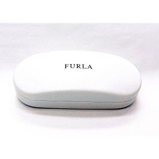 フルラ(Furla)のFURLA（フルラ）高級眼鏡ハードケース白・セリート（眼鏡拭き）付(サングラス/メガネ)