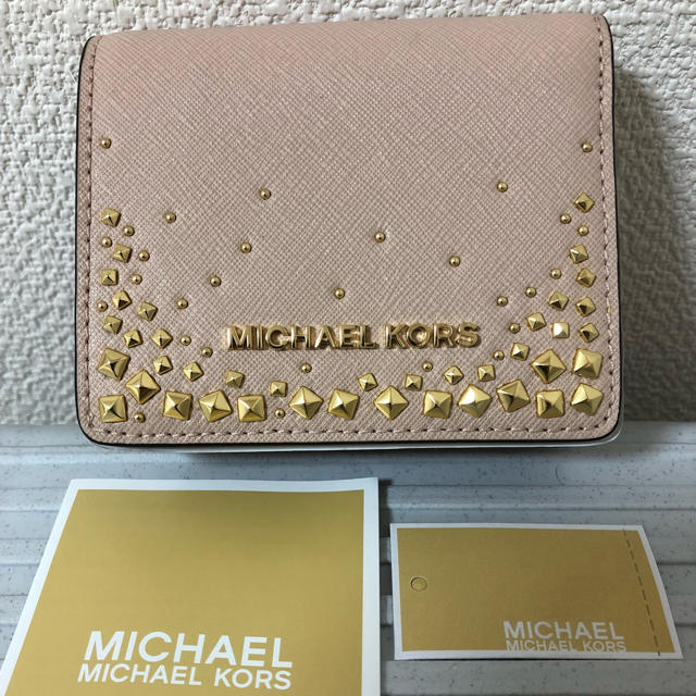 新作！マイケルコース 、折財布、新品未使用、一万円札入ります。