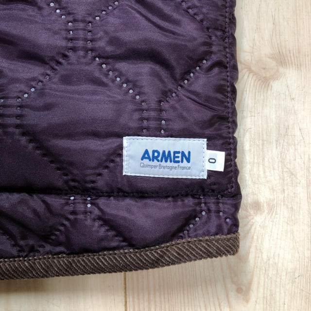 ARMEN(アーメン)のARMENリバーシブルベスト レディースのジャケット/アウター(ダウンベスト)の商品写真