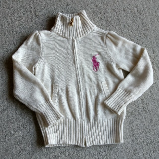 Ralph Lauren(ラルフローレン)のRalph Lauren　ジップアップカーディガン キッズ/ベビー/マタニティのキッズ服男の子用(90cm~)(カーディガン)の商品写真