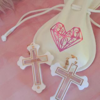 カンナビス レディース(CANNABIS LADIES)のCANNABIS LUVRA magic JESUS Cross Pierce(ピアス)