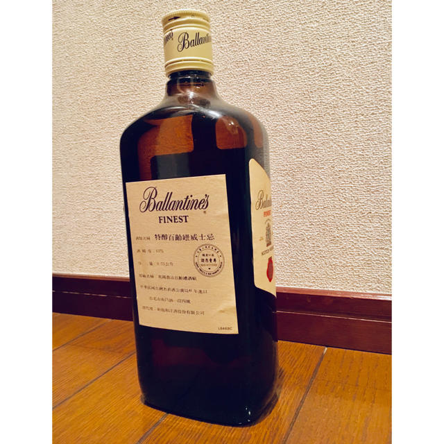 【古酒 未開封】Ballantine‘s  FINEST 750ml  食品/飲料/酒の酒(ウイスキー)の商品写真