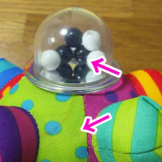 Sassy(サッシー)の赤ちゃん用 ベビー ボール ラトル ガラガラ キッズ/ベビー/マタニティのおもちゃ(知育玩具)の商品写真