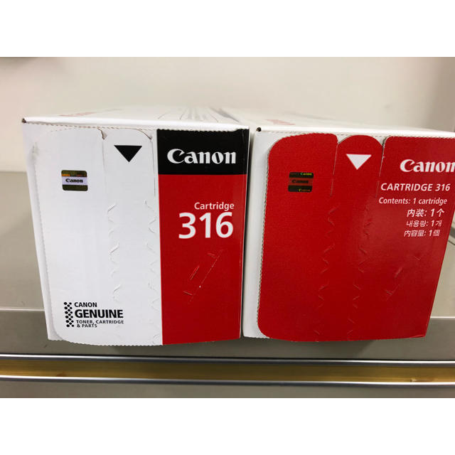 Canon キャノン 純正 トナー316 ２本ブラック＆マゼンタ