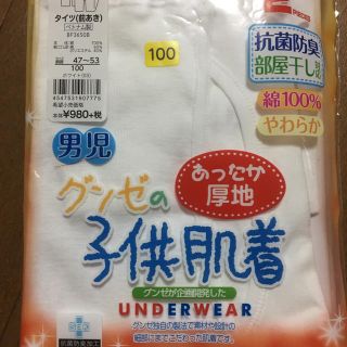 グンゼ(GUNZE)のグンゼ男児 タイツ 前あき 100サイズ (その他)