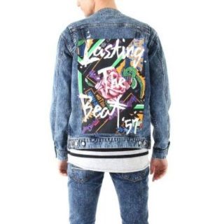 バックボーンザベイシス(BACK BONE THE BASIS)のBACK BONE 17SS ノーカラーデニムジャケット バックボーン(Gジャン/デニムジャケット)