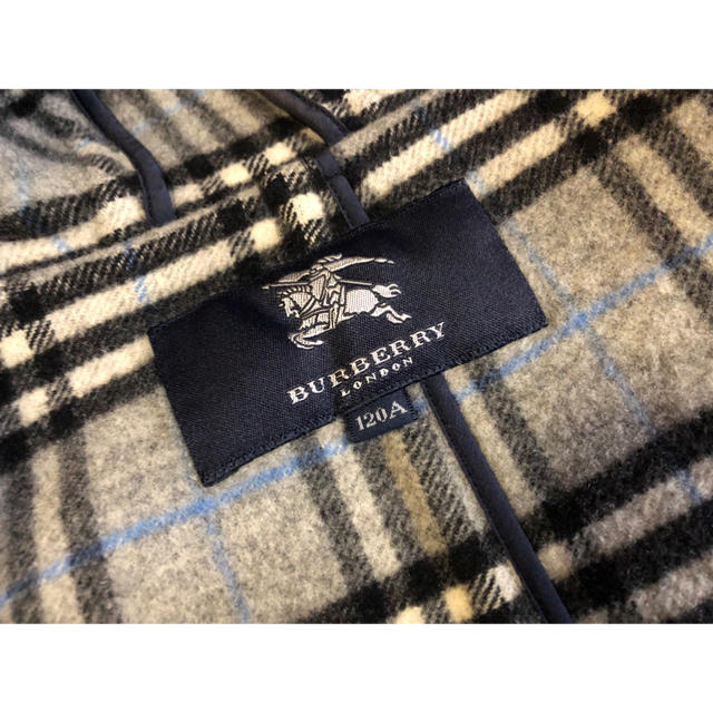 BURBERRY(バーバリー)のバーバリーロンドン 高級ダッフルコート♡ネイビー キッズ/ベビー/マタニティのキッズ服男の子用(90cm~)(コート)の商品写真