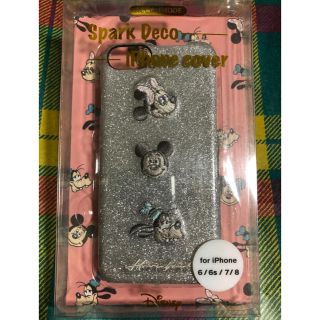 ディズニー(Disney)のSparkDeco iPhonecover ディズニー iPhoneケース(iPhoneケース)