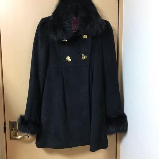 ☆MA*RS☆ブラック☆ファーコート☆黒☆BLACK☆ふわふわ☆マーズ