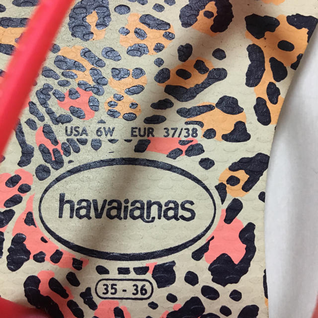 havaianas(ハワイアナス)のハワイアナス レオパード柄サンダル レディースの靴/シューズ(ビーチサンダル)の商品写真
