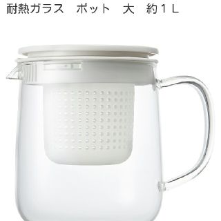 ムジルシリョウヒン(MUJI (無印良品))の無印良品　耐熱ポット　大(食器)