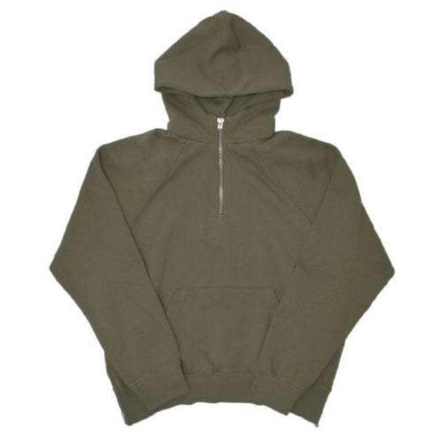 fog essentials half zip pullover パーカーメンズ