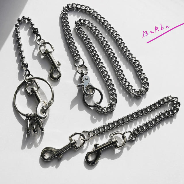 【115cm】Wallet Chain+Necklace”FRAGMENTS”  メンズのファッション小物(ウォレットチェーン)の商品写真