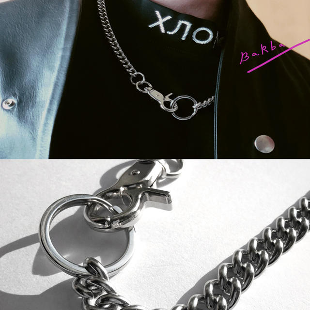 【115cm】Wallet Chain+Necklace”FRAGMENTS”  メンズのファッション小物(ウォレットチェーン)の商品写真