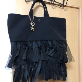 ランバンオンブルー(LANVIN en Bleu)の専用ランバンオンブルーフリンジトートバッグ難あり(トートバッグ)