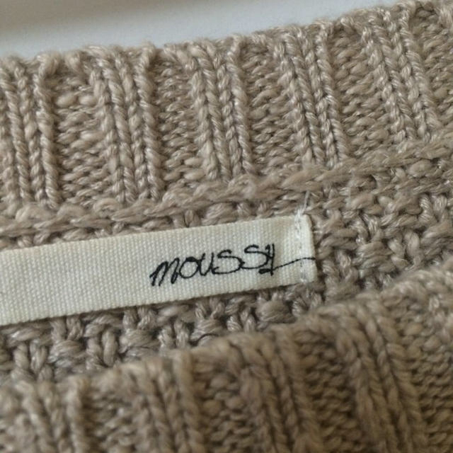 moussy(マウジー)のmoussy*ニット レディースのトップス(ニット/セーター)の商品写真