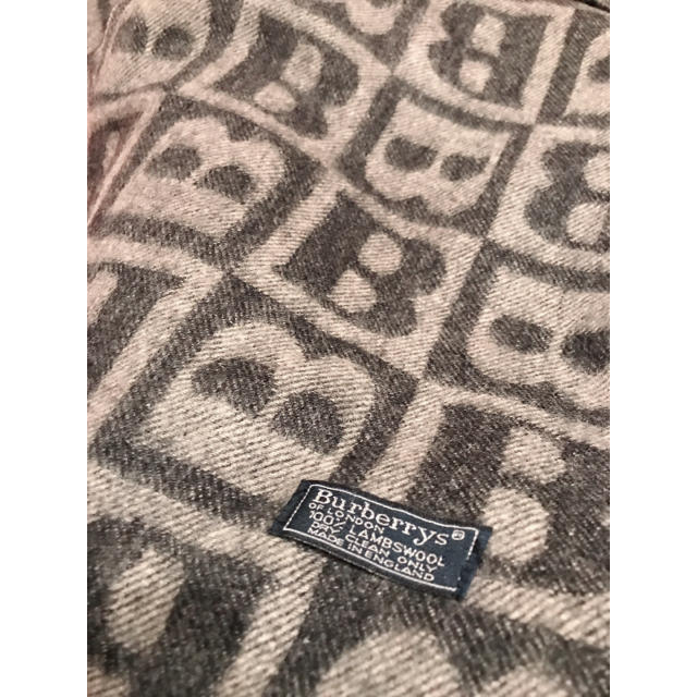 BURBERRY(バーバリー)のバーバリー 総ロゴマフラー グレー系 レディースのファッション小物(マフラー/ショール)の商品写真