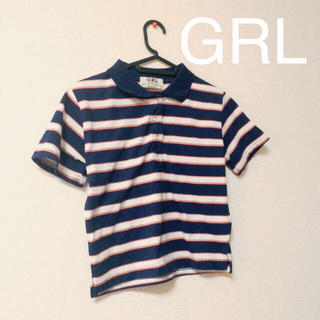 グレイル(GRL)のgrl⭐︎ショートポロシャツ(ポロシャツ)
