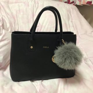 フルラ(Furla)のFURLA フルラ  ファーチャーム(バッグチャーム)