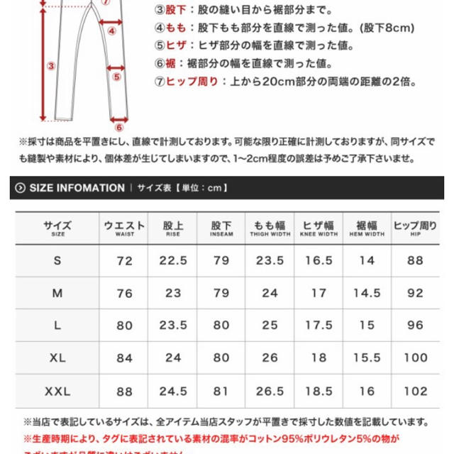 BAYFLOW(ベイフロー)のjiggys shop スキニー Mサイズ nano BAYFLOW  メンズのパンツ(デニム/ジーンズ)の商品写真