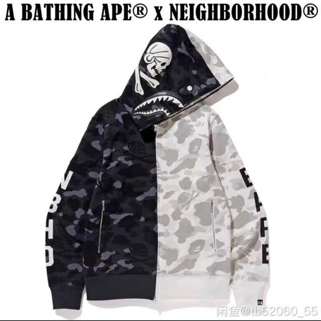 激安特価 - APE BATHING A 国内正規品BAPE パーガー SHARK