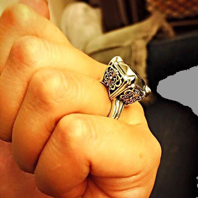 Chrome Hearts(クロムハーツ)のクロムハーツCH&HKCOCK&TAIL レディースのアクセサリー(リング(指輪))の商品写真