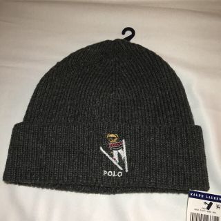 ポロラルフローレン(POLO RALPH LAUREN)の【日本未発売】POLO ポロベア ニット帽(ニット帽/ビーニー)