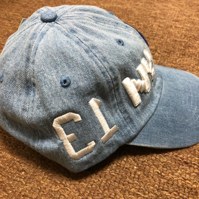 NEW ERA(ニューエラー)の新品 bwood デニム CAP 帽子 キャップ NY ピザ 入手困難  メンズの帽子(キャップ)の商品写真