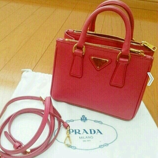 プラダ(PRADA)のPRADA  サフィアーノバッグ(ハンドバッグ)