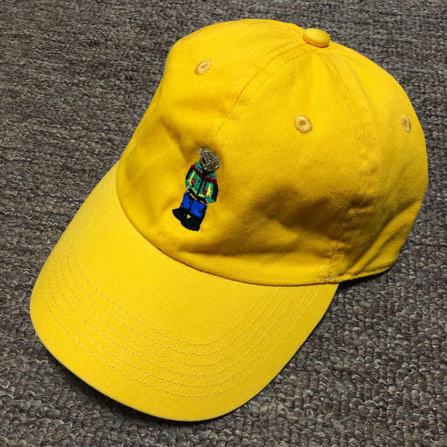 POLO RALPH LAUREN(ポロラルフローレン)の新品 originals ポロベアー 帽子 CAP キャップ 黄色 イエロー メンズの帽子(キャップ)の商品写真