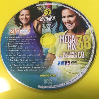 ズンバ(Zumba)のzumba mega mix36  ズンバCD(スポーツ/フィットネス)