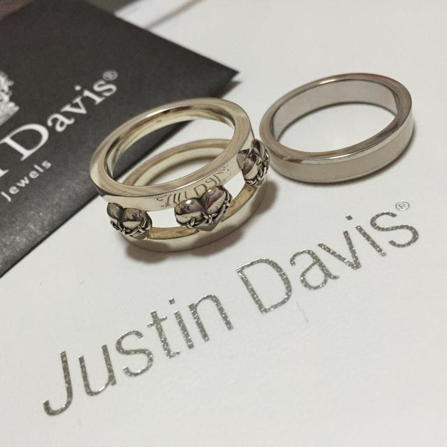 Justin Davis(ジャスティンデイビス)の♡ ジャスティン＊ハートリング ♡ レディースのアクセサリー(リング(指輪))の商品写真