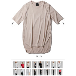 イエナ(IENA)のATON  SUVIN60/2 ラウンドヘムTシャツ(Tシャツ(半袖/袖なし))