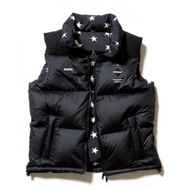 F.C.R.B.(エフシーアールビー)のFCRB REVERSIBLE DOWN VEST メンズのジャケット/アウター(ダウンベスト)の商品写真