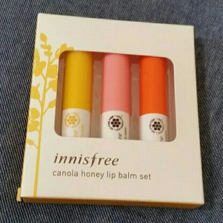 イニスフリー(Innisfree)のカノ－ラハニーリップ３本セット(リップケア/リップクリーム)