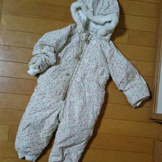 ベビーギャップ(babyGAP)のbabyGAP80ジャンプスーツカバーオール防寒おくるみ(カバーオール)