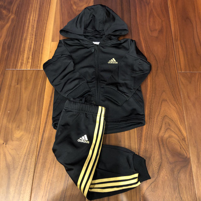 adidas(アディダス)のadidas アディダス ジャージ上下セット キッズ/ベビー/マタニティのベビー服(~85cm)(パンツ)の商品写真