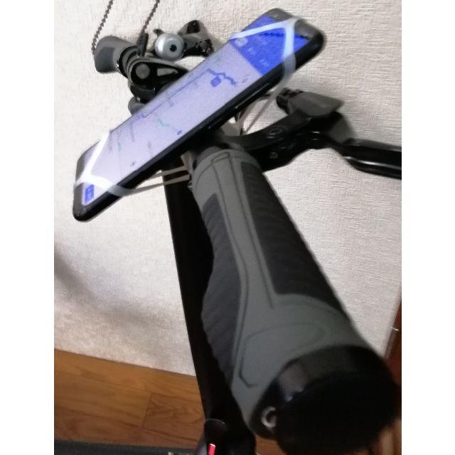 【まむし003】自転車用スマートフォンホルダー＠白赤青 スポーツ/アウトドアの自転車(その他)の商品写真