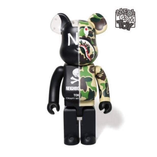 A BATHING APE(アベイシングエイプ)の送料込み 1000% Bape x Neighborhood Be@rbrick エンタメ/ホビーのフィギュア(その他)の商品写真