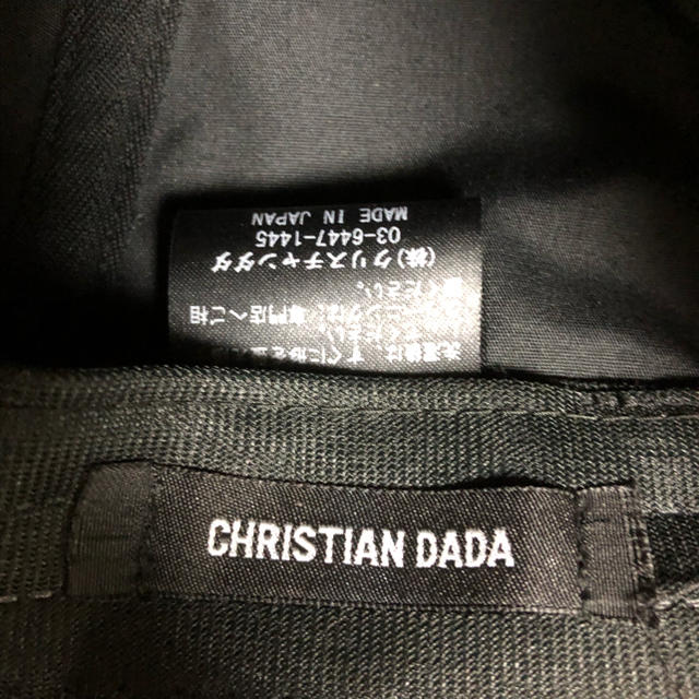 CHRISTIAN DADA(クリスチャンダダ)のchristian dada cap メンズの帽子(キャップ)の商品写真