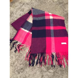 マッキントッシュフィロソフィー(MACKINTOSH PHILOSOPHY)のきりんのおやこ2様専用❤︎マッキントッシュ❤︎カシミヤストール(ストール/パシュミナ)