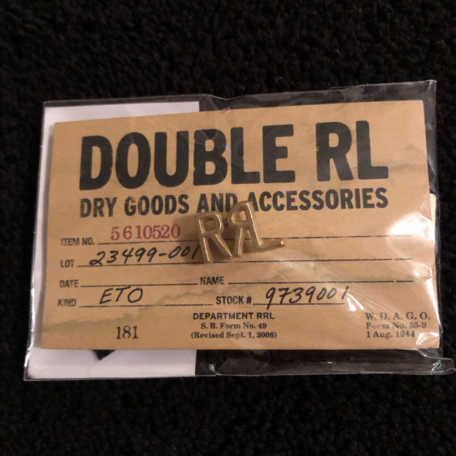 RRL(ダブルアールエル)の（即完売品）RRL ピン メンズのファッション小物(その他)の商品写真